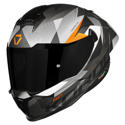 KORDA SONIC GP BRAVE MATTE GOLD HELMET