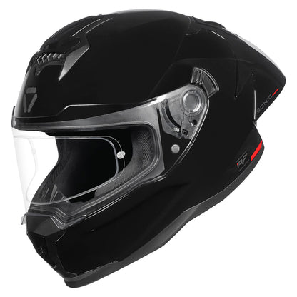 KORDA SONIC GP SOLID GLOSS BLACK HELMET