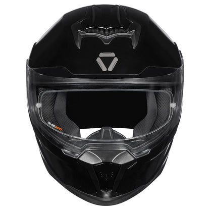 KORDA SONIC GP SOLID GLOSS BLACK HELMET