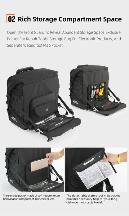 RHINOWALK 35L QUICK RELEASE SIDE PANNIER BAGS
