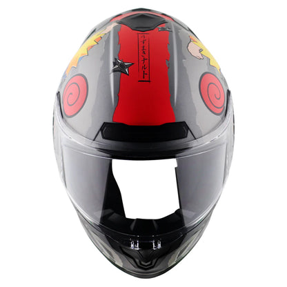 AXOR SABER NARUTO HELMET DULL BLACK ORANGE