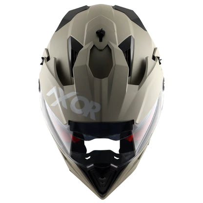 AXOR X-CROSS DUAL VISOR HELMET - NICKEL