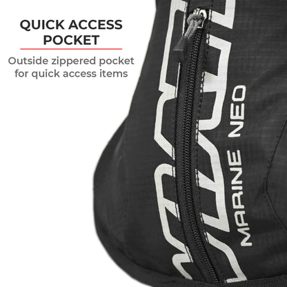 MARINE NEO HYDRATION PACK WITH INCL. HYDRAPAK 2L BLADDER GREEN