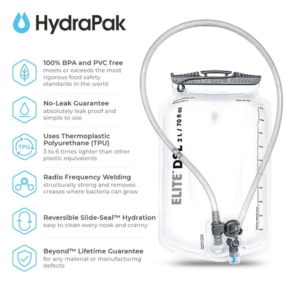 MARINE NEO HYDRATION PACK WITH INCL. HYDRAPAK 2L BLADDER GREEN