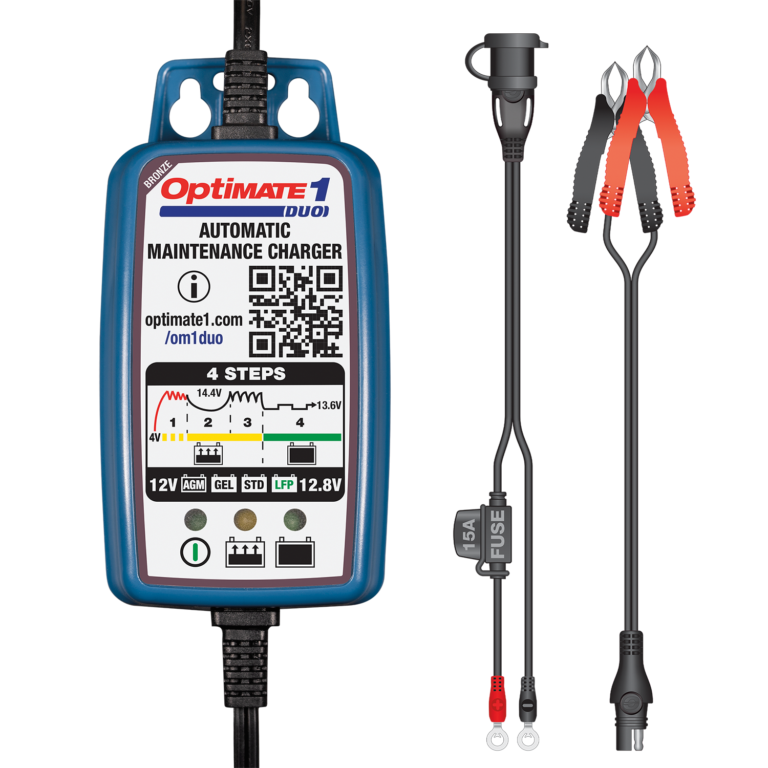 OPTIMATE 1 DUO BATTERY CHARGER