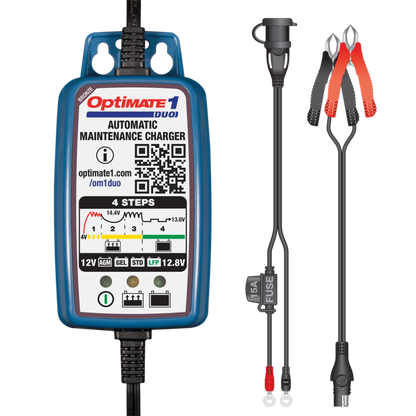 OPTIMATE 1 DUO BATTERY CHARGER