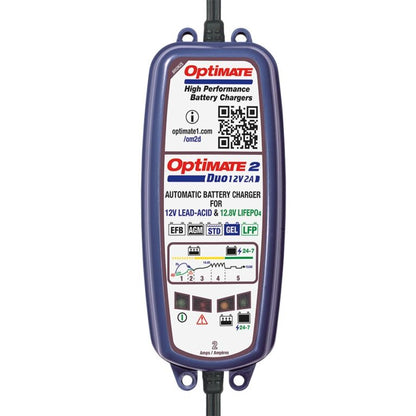 OPTIMATE 2 DUO BATTERY CHARGER