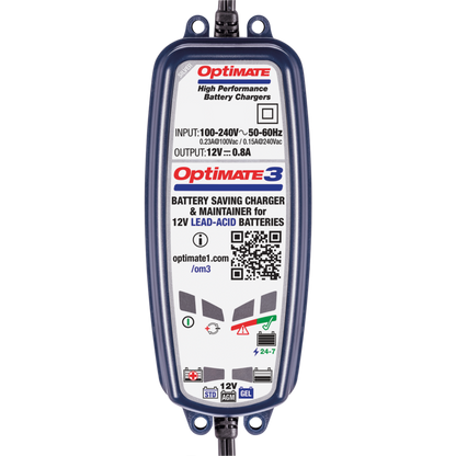 OPTIMATE 3 BATTERY CHARGER