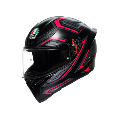AGV K1 S SLING MATT BLACK/PINK DOT(E2206)