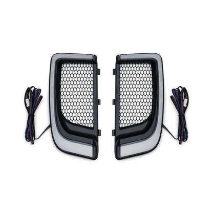 FAIRING LOWER GRILLS LIGHT (FITS HARLEY TOURING 2014–2022)