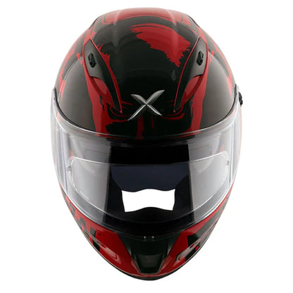 AXOR STREET DC BATMAN HELMET RED BLACK