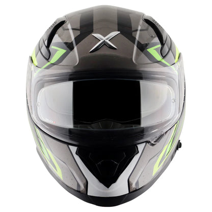 AXOR APEX ROAD TRIP HELMET BLACK GREEN