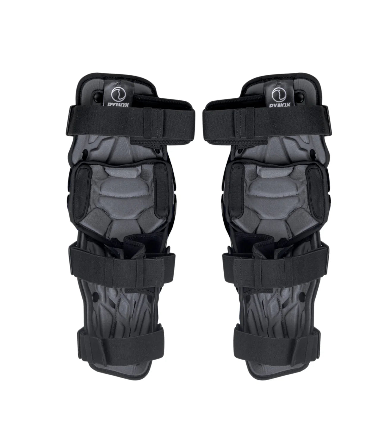 RYNOX BASTION BIONIC KNEE GUARDS – BLACK / HI-VIZ GREEN