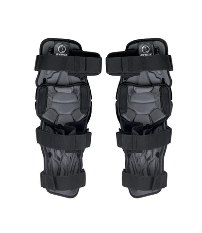 RYNOX BASTION BIONIC KNEE GUARDS – BLACK / HI-VIZ GREEN