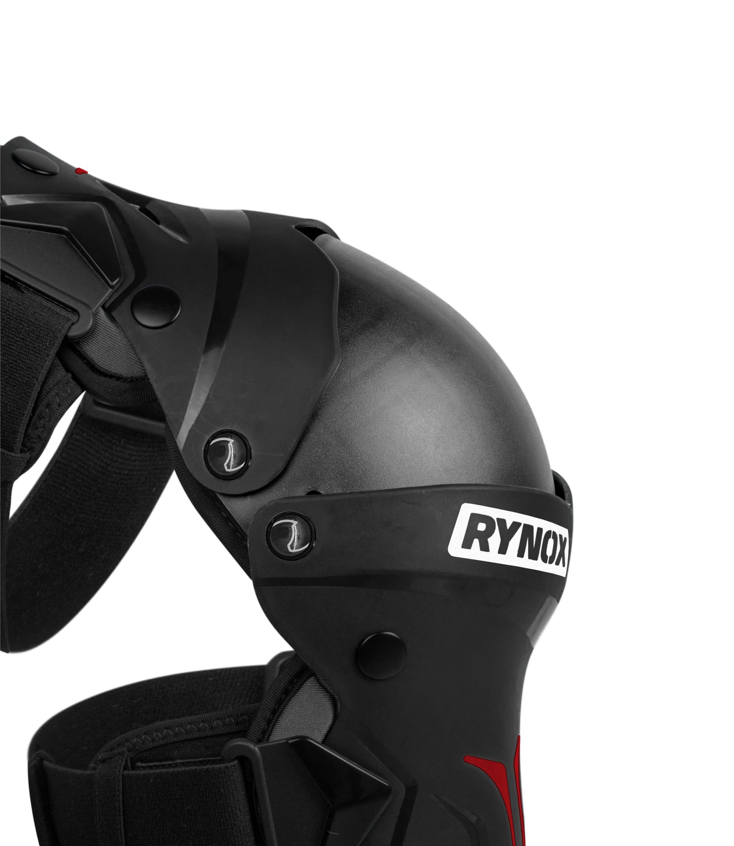 RYNOX BASTION BIONIC KNEE GUARDS – BLACK / RED