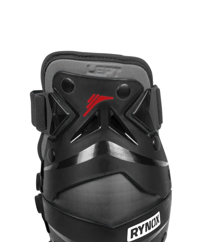 RYNOX BASTION BIONIC KNEE GUARDS – BLACK / RED