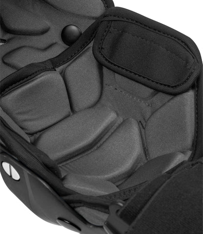 RYNOX BASTION BIONIC KNEE GUARDS – BLACK / RED