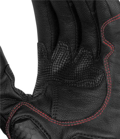 RYNOX TORNADO PRO 3 GLOVES – BLACK / RED