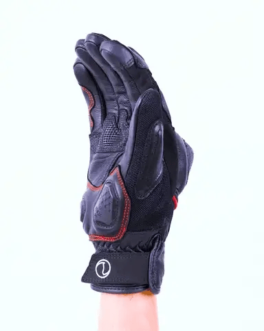 RYNOX TORNADO PRO 3 GLOVES – BLACK / RED