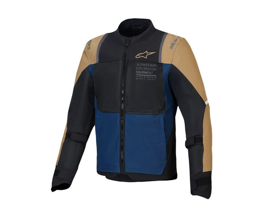 ALPINESTARS ST-2 AIR JACKET-DEEP BLUE/DARK KHAKI/BLACK
