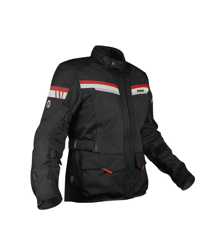 RYNOX STEALTH AIR PRO JACKET-BLACK GREY RED
