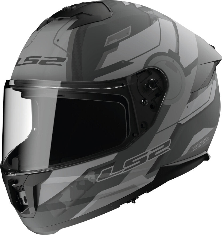 LS2 FF320 STREAM II SHADOW MATT TITANIUM GREY