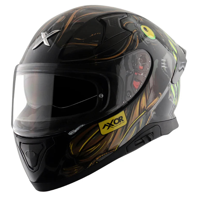 AXOR APEX SEADEVIL HELMET BLACK GOLD