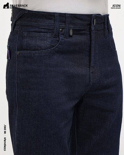 SILVERBACK ICON MOTORCYCLE RIDING DENIM INDIGO BLUE