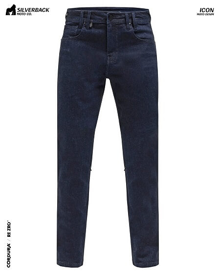 SILVERBACK ICON MOTORCYCLE RIDING DENIM INDIGO BLUE