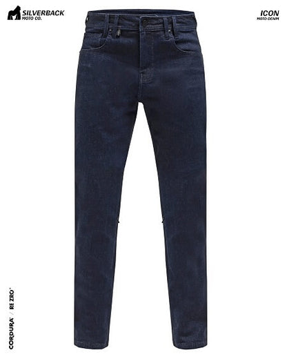 SILVERBACK ICON MOTORCYCLE RIDING DENIM INDIGO BLUE