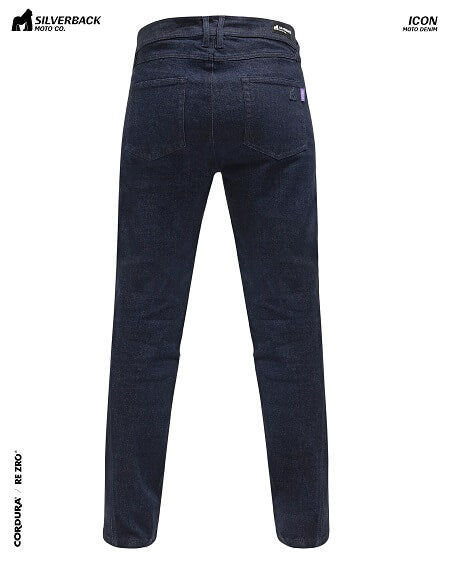 SILVERBACK ICON MOTORCYCLE RIDING DENIM INDIGO BLUE