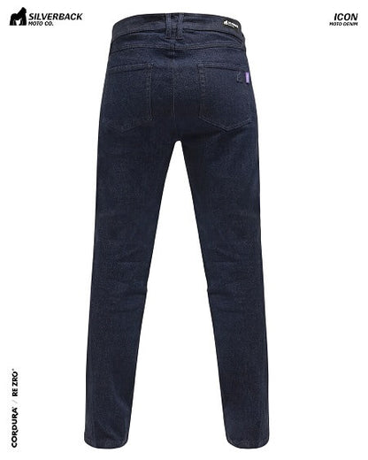 SILVERBACK ICON MOTORCYCLE RIDING DENIM INDIGO BLUE