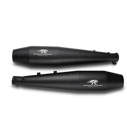 RED ROOSTER STELLAR BLACK EXHAUST FOR RE INTERCEPTOR 650 / GT 650