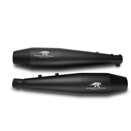 RED ROOSTER STELLAR BLACK EXHAUST FOR RE INTERCEPTOR 650 / GT 650