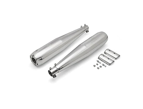 RED ROOSTER STELLAR  POLISH EXHAUST FOR RE INTERCEPTOR 650 / GT 650