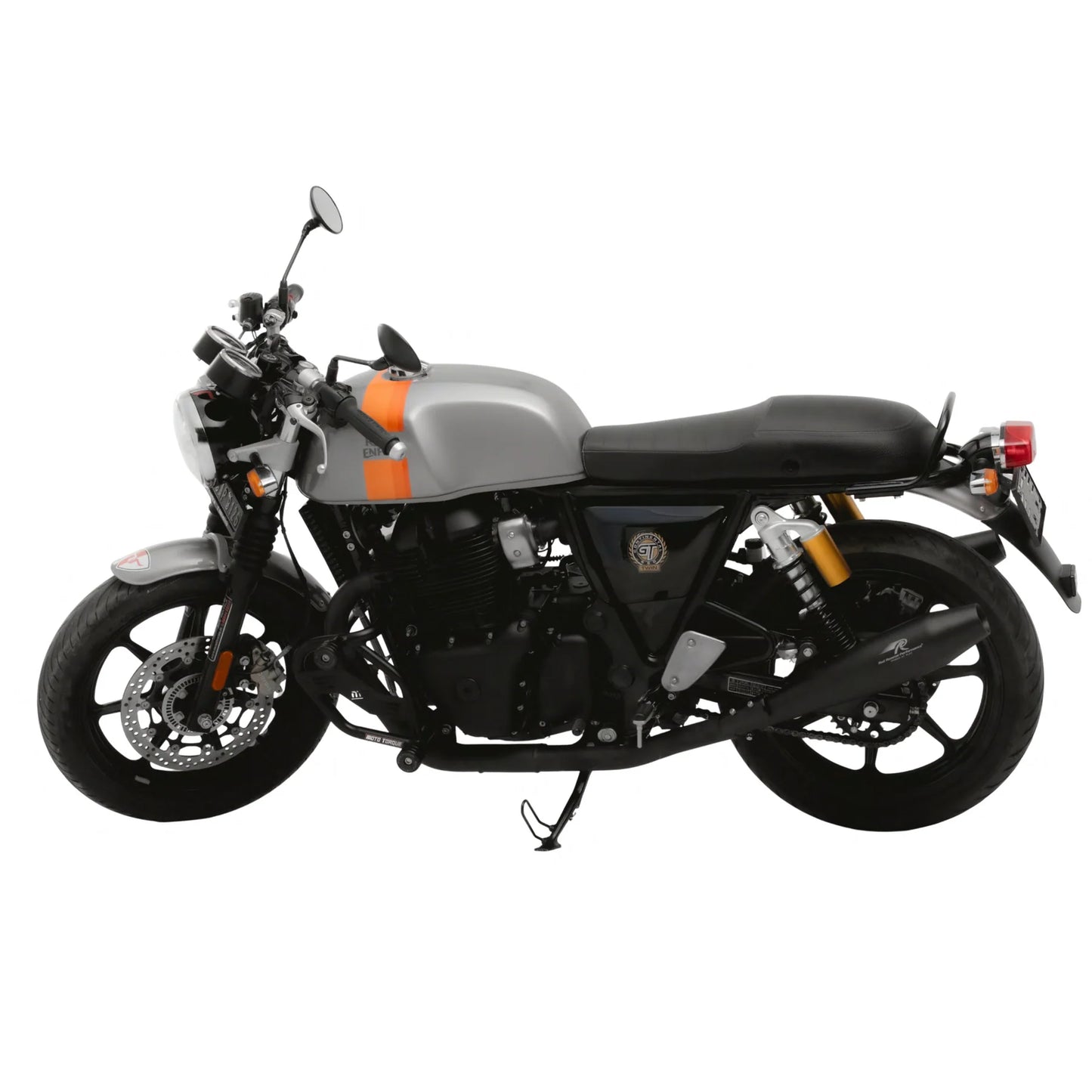 RED ROOSTER STELLAR BLACK EXHAUST FOR RE INTERCEPTOR 650 / GT 650