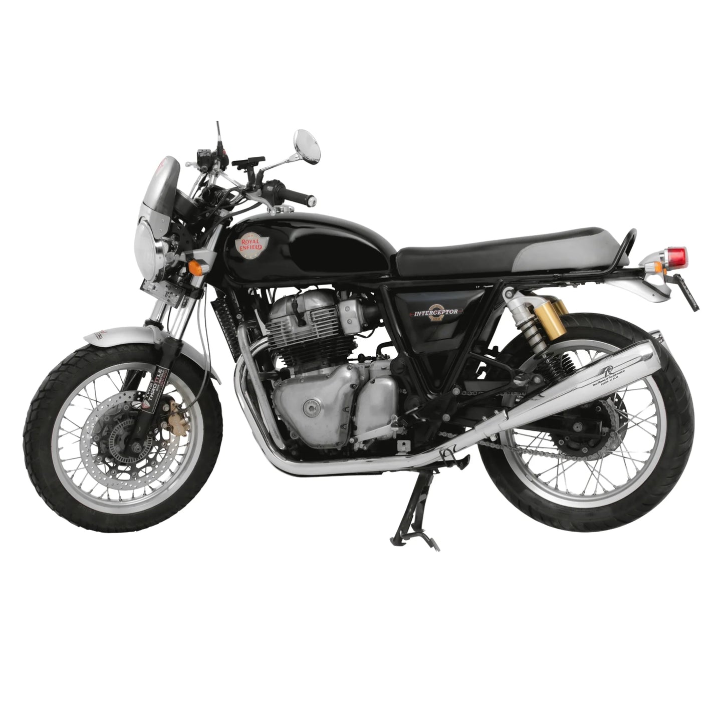 RED ROOSTER STELLAR  POLISH EXHAUST FOR RE INTERCEPTOR 650 / GT 650