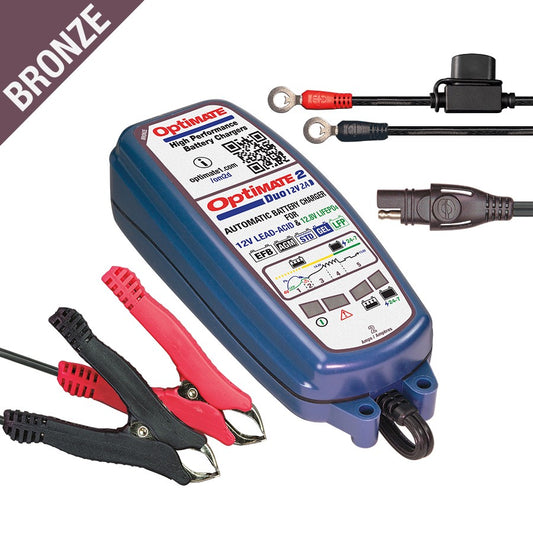 OPTIMATE 2 DUO BATTERY CHARGER