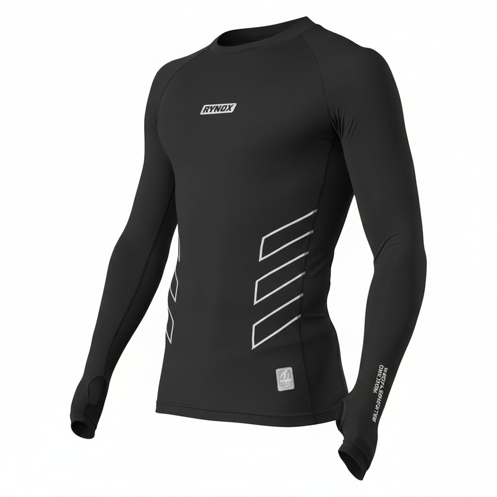 RYNOX VAPOUR PRO BASE LAYER - UPPER - BLACK