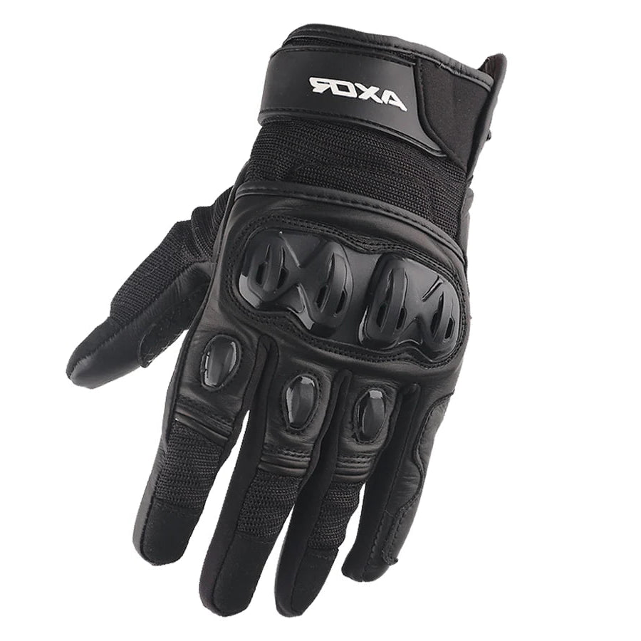 AXOR VIPER RIDING BLACK GLOVES BLACK