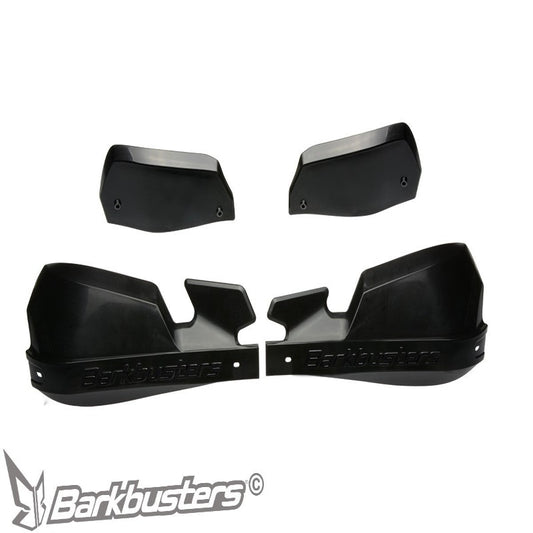 BARKBUSTERS VPS PLASTIC GUARDS ONLY – BLACK ON BLACK