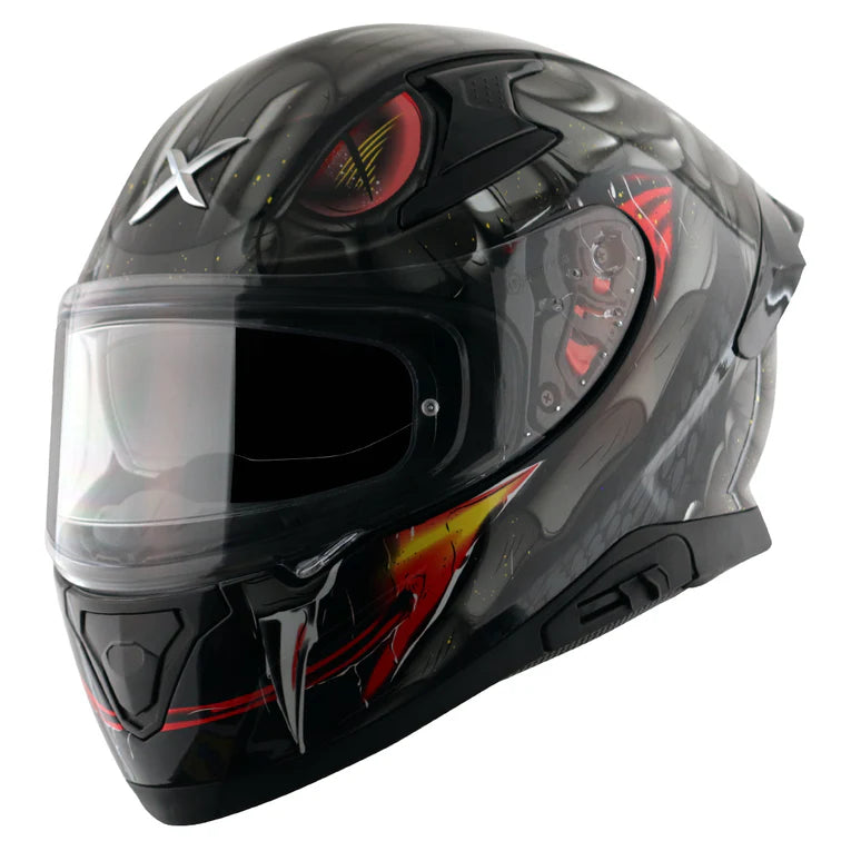 AXOR APEX VENOMOUS HELMET BLACK GREY