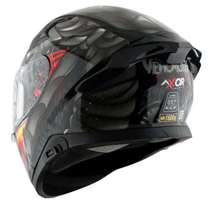 AXOR APEX VENOMOUS HELMET BLACK GREY