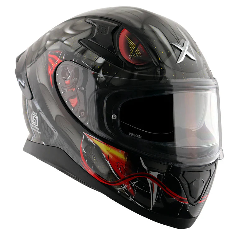 AXOR APEX VENOMOUS HELMET BLACK GREY