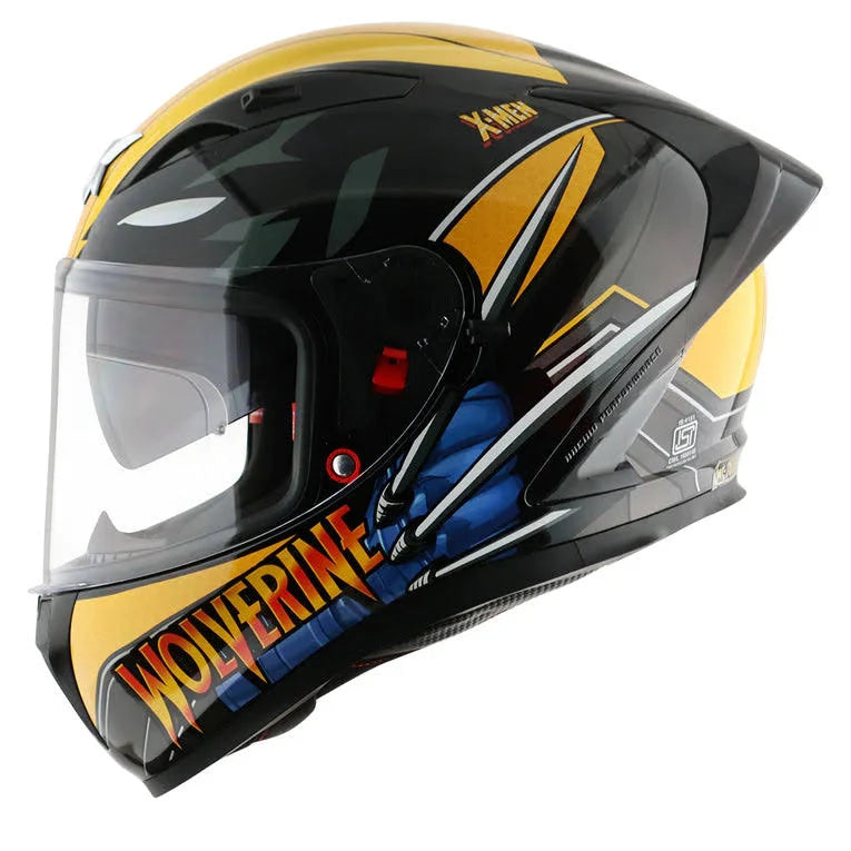 AXOR APEX MARVEL WOLVERINE HELMET YELLOW BLACK