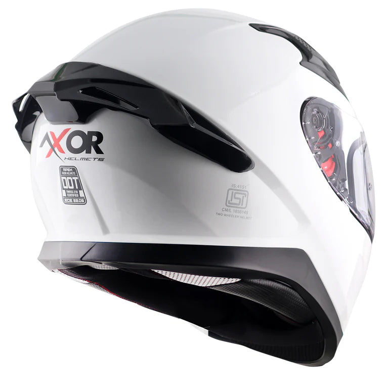 AXOR APEX SOLID HELMET WHITE