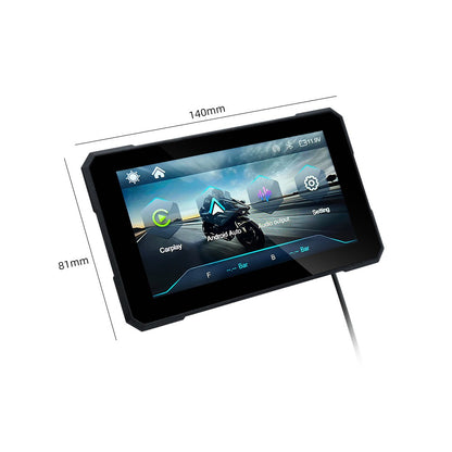 MOTOLINK M10 6-INCH WIRELESS APPLE CARPLAY & ANDROID AUTO MOTORCYCLE DISPLAY