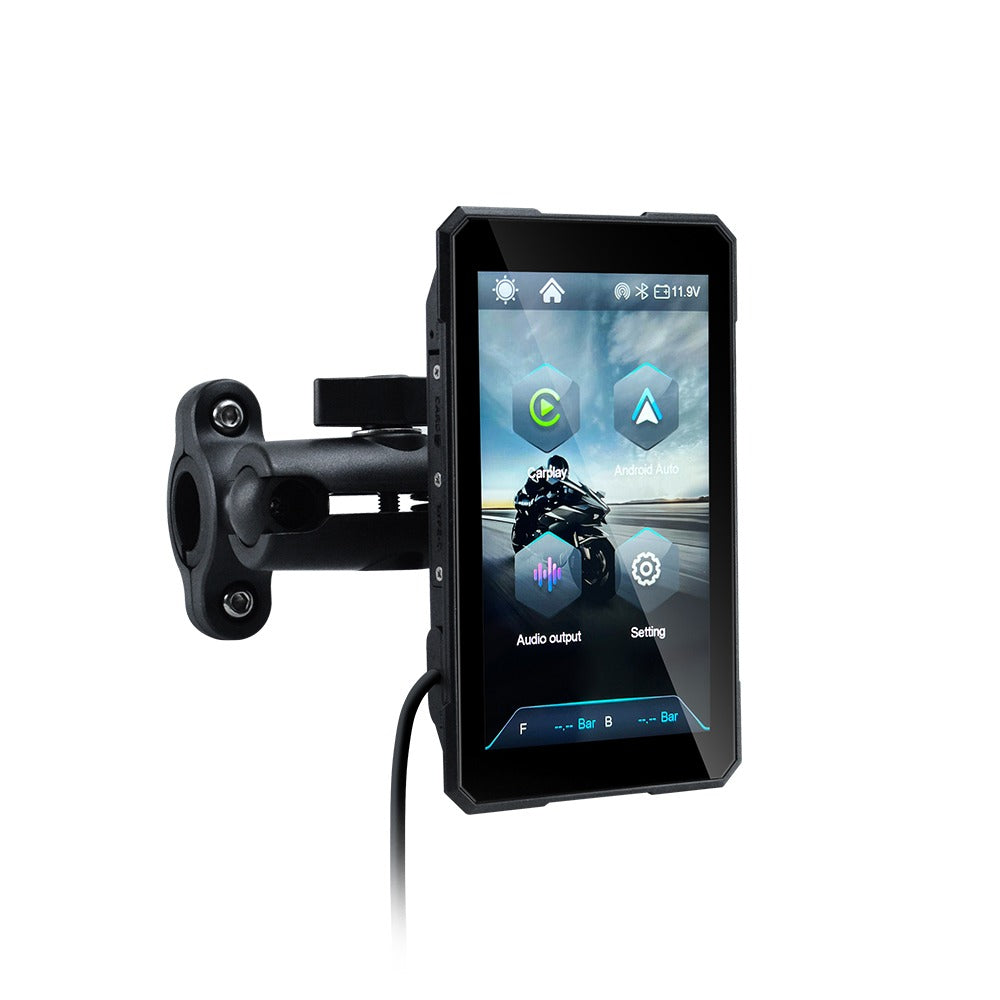 MOTOLINK M10 6-INCH WIRELESS APPLE CARPLAY & ANDROID AUTO MOTORCYCLE DISPLAY