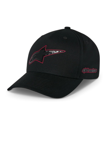 ALPINESTARS CARBON FIBER SNAPBACK HAT-BLACK