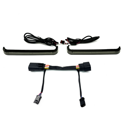 LOW PROFILE LED SADDLEBAG LIGHTS FOR 2023 CVO & 2024 HARLEY-DAVIDSON TOURING - CUSTOM DYNAMICS